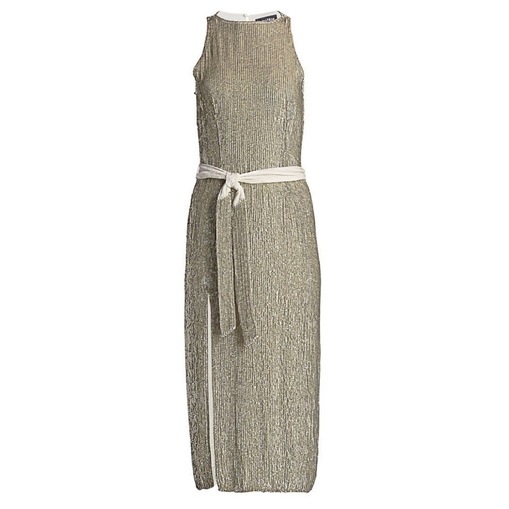 RETROFETE
Tilly Slit Sequin Dress